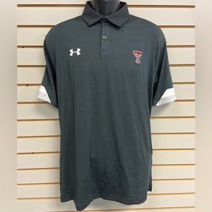 Under Armour Mens Texas Tech Polo